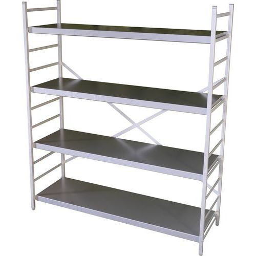 Flexibel lagerhylla i aluminium - Alminor