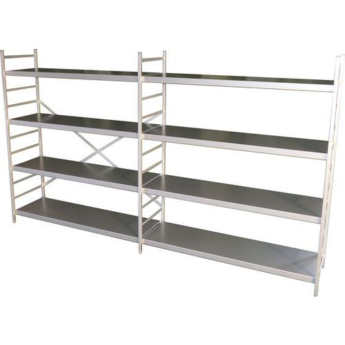 Flexibel lagerhylla i aluminium - Alminor