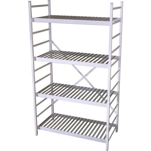 Flexibel lagerhylla i aluminium - Alminor