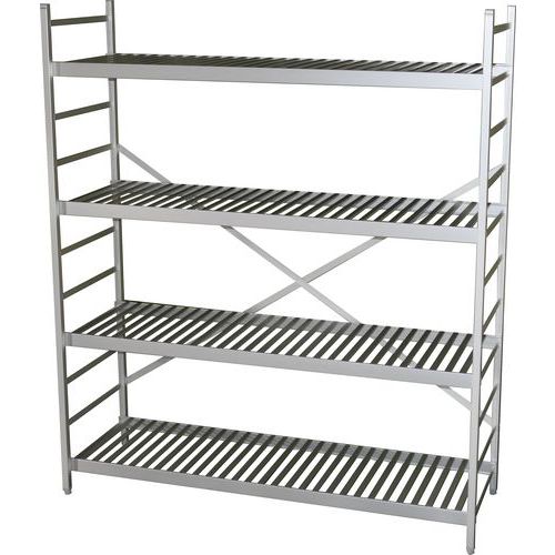 Flexibel lagerhylla i aluminium - Alminor