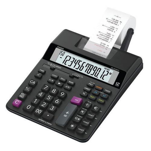 Miniräknare med skrivare - HR-200RCE - Casio Miniräknare med skrivare - HR-200RCE - Casio