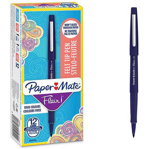 12-pack tuschpennor Flair® - Paper Mate®
