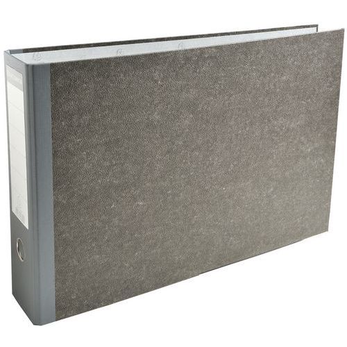 Spakpärm marmor grå rygg 80mm A3 horisontell - Exacompta Spakpärm marmor grå rygg 80mm A3 horisontell - Exacompta