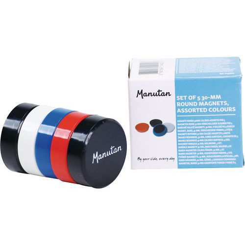 Magnet rund 4-16 st - Manutan Expert