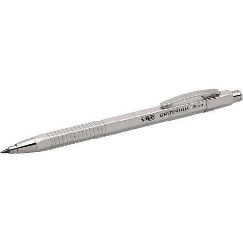 BIC Criterium® Silver påfyllningsbar mekanisk penna – 2 mm bly