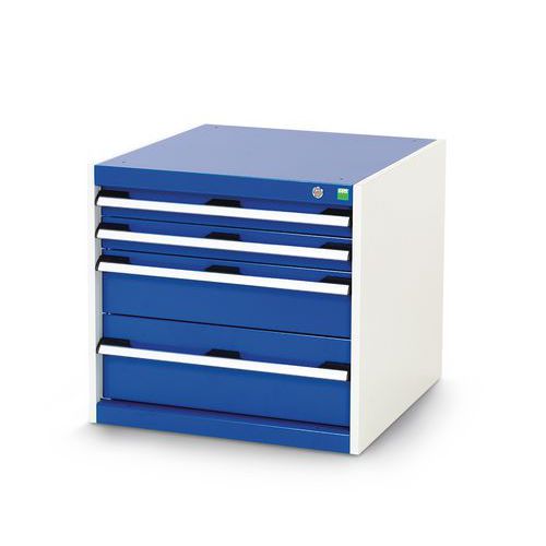 Verkstadsskåp med lådor Cubio SL-667-3.1 – Bott