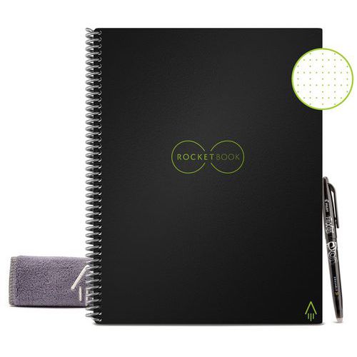 Anteckningsbok Rocketbook Core Letter Infinity svart - BIC Anteckningsbok Rocketbook Core Letter Infinity svart - BIC
