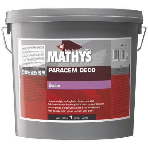 Färg Mathys akryl hög kvalitet vit siden - Rust-Oleum Färg Mathys akryl hög kvalitet vit siden - Rust-Oleum
