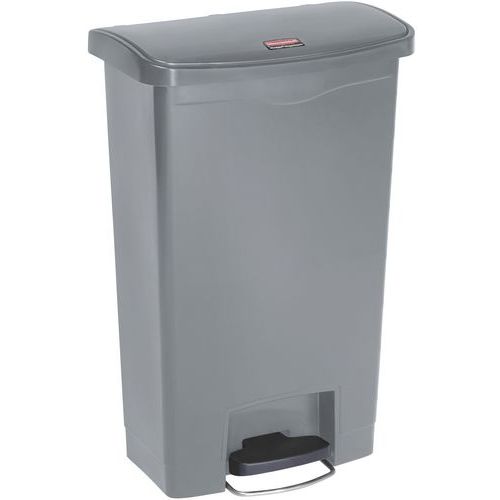 Papperskorg Slim Jim Step On Front Step plast 50 L Rubbermaid