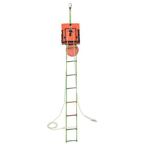 Räddningsstege i EVA-rem EVA'LAD 2 - 6 m - Kratos Safety Räddningsstege i EVA-rem EVA'LAD 2 - 6 m - Kratos Safety