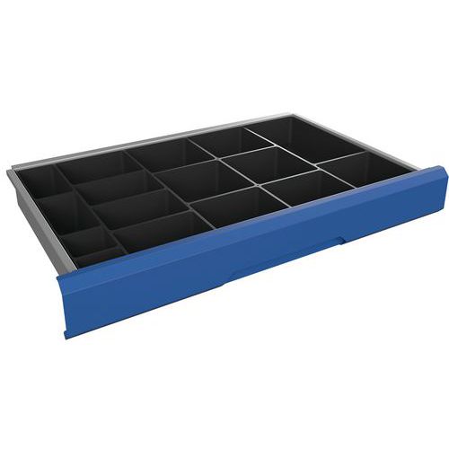 Fackindelning för lådor H 100x800 – Bott