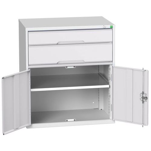 Skåp med lådor Verso – 900mm – 2 lådor – Bott