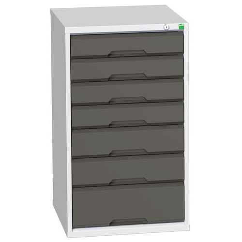 Skåp med lådor Verso – 900mm – 7 lådor – Bott