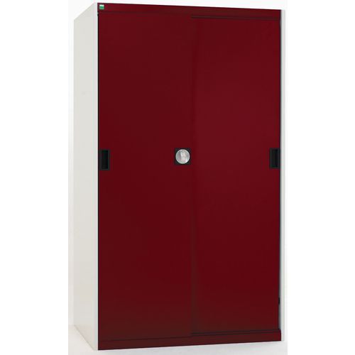 Skåp med transparenta dörrar Cubio 1300x525x1200 mm – Bott