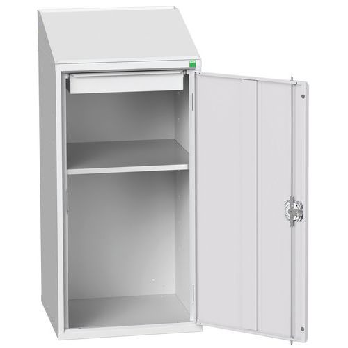 Skrivbordsskåp Verso med slagdörrar 525x550x1130mm – Bott