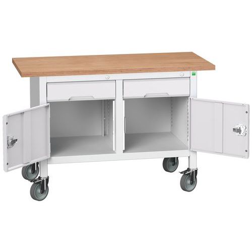 Arbetsbänk mobil Verso 1250x600 M2 – Bott