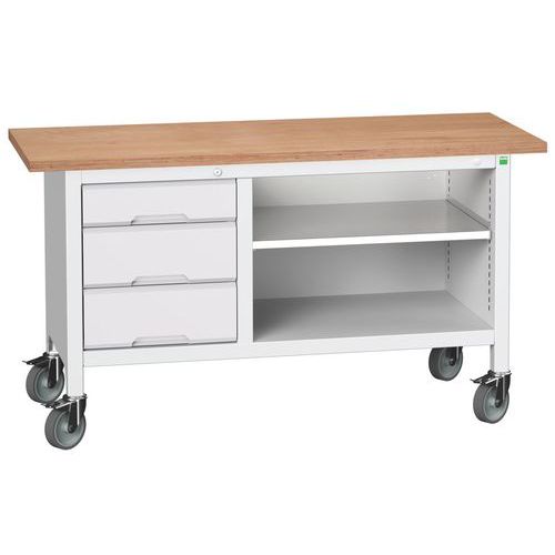 Arbetsbänk mobil Verso  1500x600 M12 – Bott