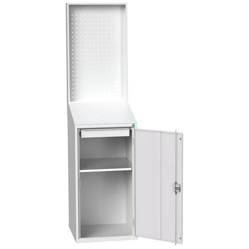 Informationsstation med perforerad panel – Bott
