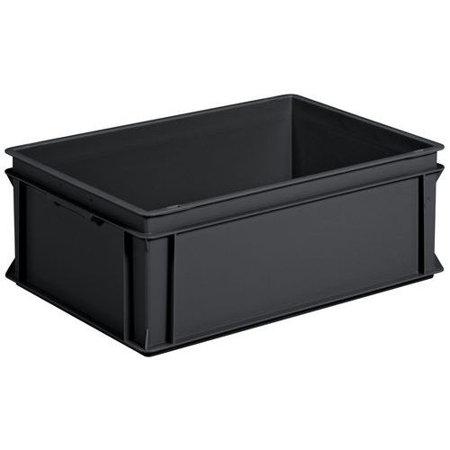 Solid plastback, EUstandard, av återvunnen plast - UTZ