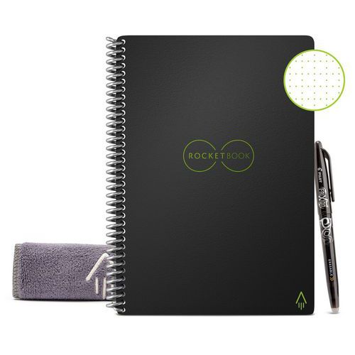 Anteckningsbok Rocketbook Core Executive Infinity svart - BIC Anteckningsbok Rocketbook Core Executive Infinity svart - BIC