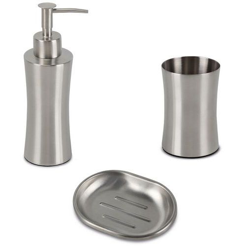 3-delars hygienset - Metall - Arvix 3-delars hygienset - Metall - Arvix