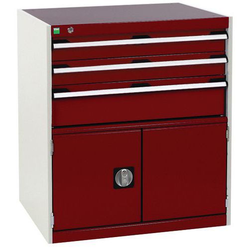 Verkstadsskåp med lådor Cubio SL-859-4.1 - Bott