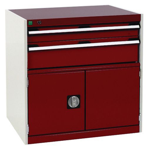 Skåp med lådor UDL Cubio H800x800x650 mm – Bott