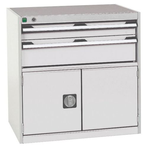 Skåp med lådor Cubio 800x800x525 mm – Bott