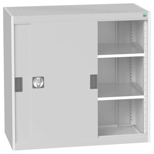 Skåp kraftigt med skjutdörrar Cubio 1050x525x1600 mm – Bott