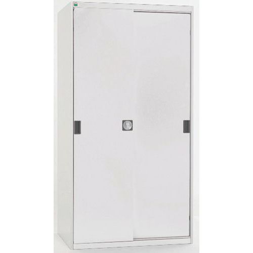 Skåp kraftigt med skjutdörrar Cubio H1200mm x L1300mm – Bott
