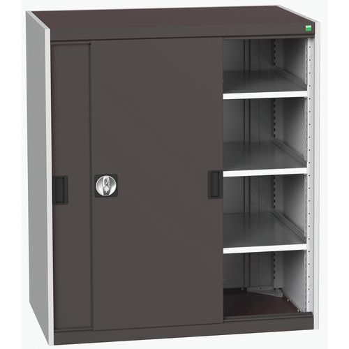 Skåp kraftigt med skjutdörrar Cubio 1050x650x1200 mm – Bott