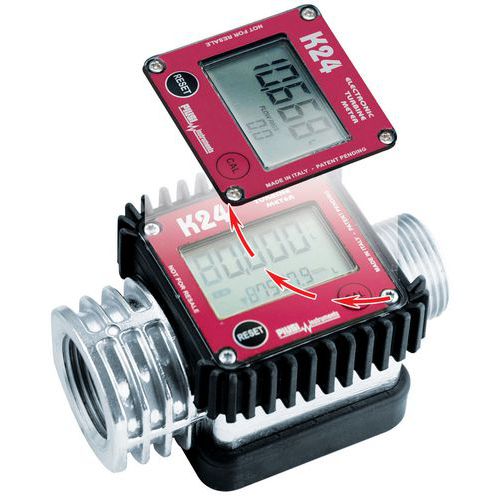 Flödesmätare digital K24