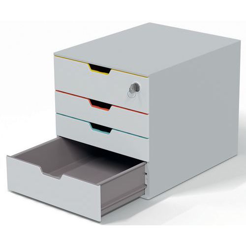 Arkivmodul Varicolor Mix 4 Safe med lås - Durable Arkivmodul Varicolor Mix 4 Safe med lås - Durable