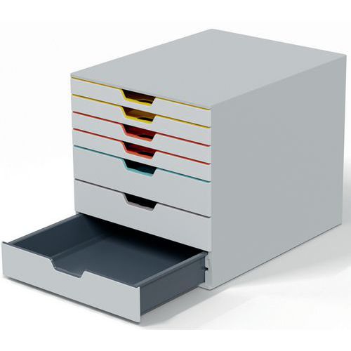 Arkivmodul med 7 lådor VARICOLOR® MIX 7 - Durable Arkivmodul med 7 lådor VARICOLOR® MIX 7 - Durable