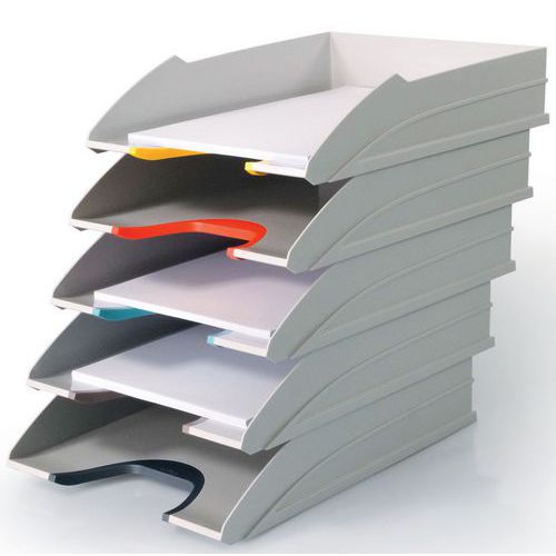 Set med 5 brevkorgar VARICOLOR® MIX A4 - Durable