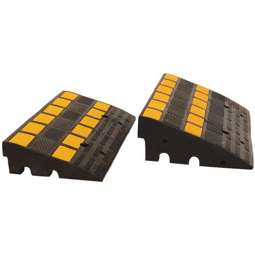 Trottoarramp gummi - Crash Stop
