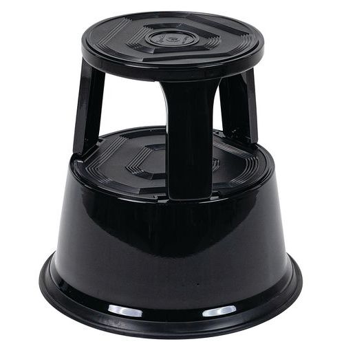 Mobil stegpall Kick-Step Stål, 2-stegs - Manutan Expert