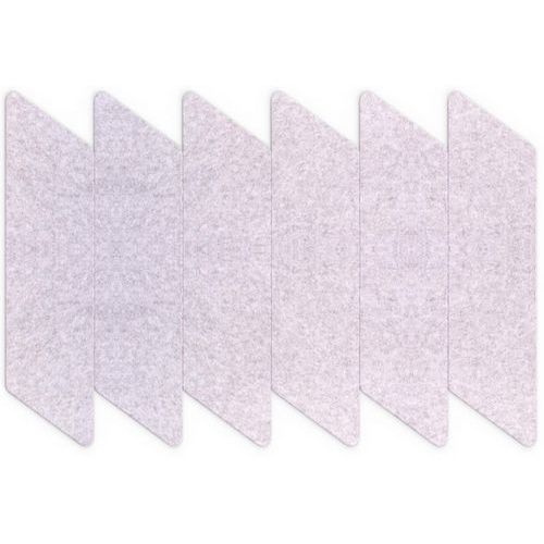 Väggpanel akustisk parallellogram - PET-filt - Smit Visual