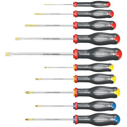 Skruvmejselsats 10 delar Protwist® - Facom Skruvmejselsats 10 delar Protwist® - Facom