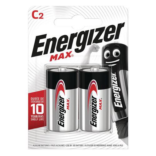 Max C-batterier – förpackning om 2 st – Energizer