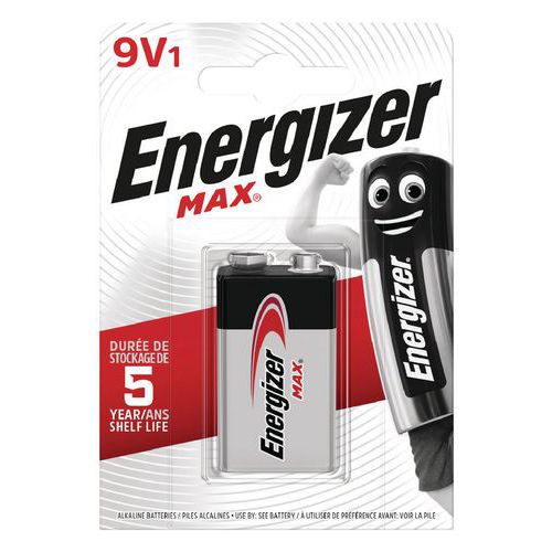 Max 9 V-batteri – Energizer