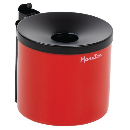 Väggmonterad askkopp - 1,5 l - Manutan Expert