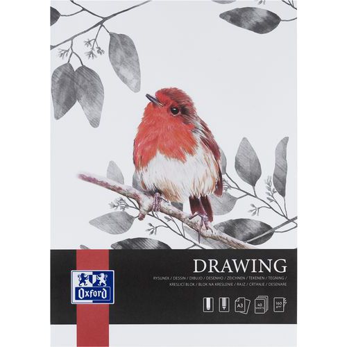 Ritblock Drawing Art baksida A3 40s 160g - Oxford Ritblock Drawing Art baksida A3 40s 160g - Oxford