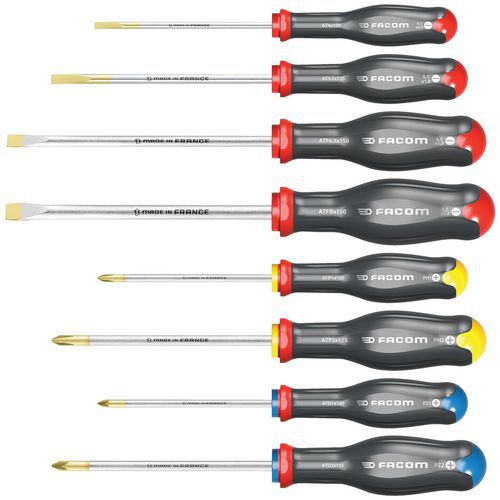Skruvmejselsats 8 delar Protwist® - Facom Skruvmejselsats 8 delar Protwist® - Facom