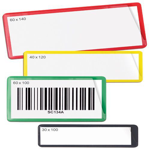 Etiketthållare i PVC