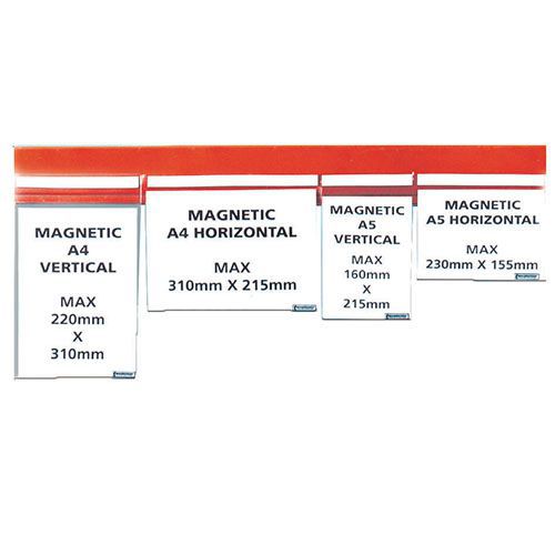 Plastficka med magnetremsa