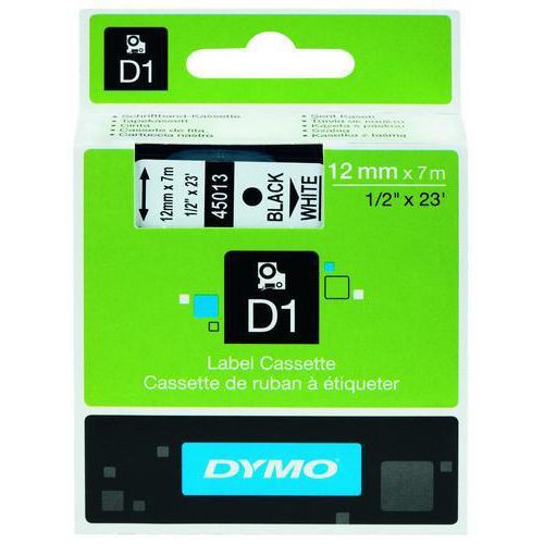 Märkband Dymo D1, 12 mm