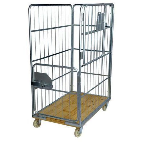 Rullcontainer, 4-sidig