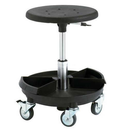 Åkstol låg med verktygshylla - Global Professional Seating