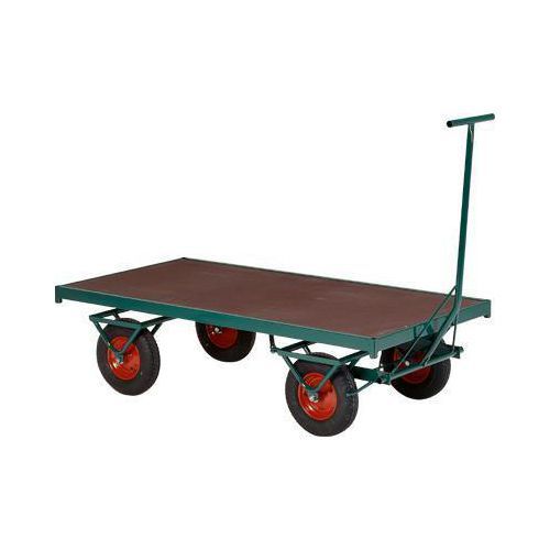 Transportvagn, fyrhjulsstyrd